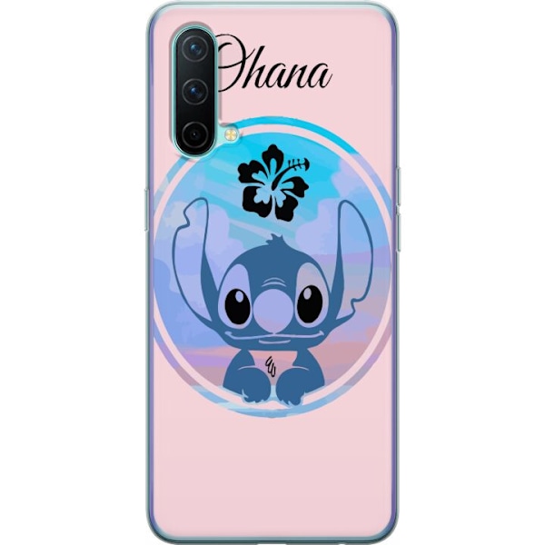 OnePlus Nord CE 5G Läpinäkyvä kuori Stitch Ohana