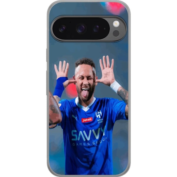 Google Pixel 9 Pro XL Gennemsigtig cover Neymar