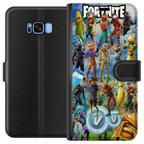 Kompatibelt Plånboksfodral till Samsung Galaxy S8 Fortnite