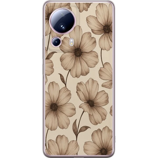 Xiaomi 13 Lite Läpinäkyvä kuori Pastel Rush