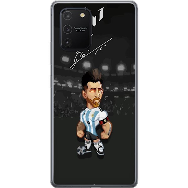 Samsung Galaxy S10 Lite Läpinäkyvä kuori Messi