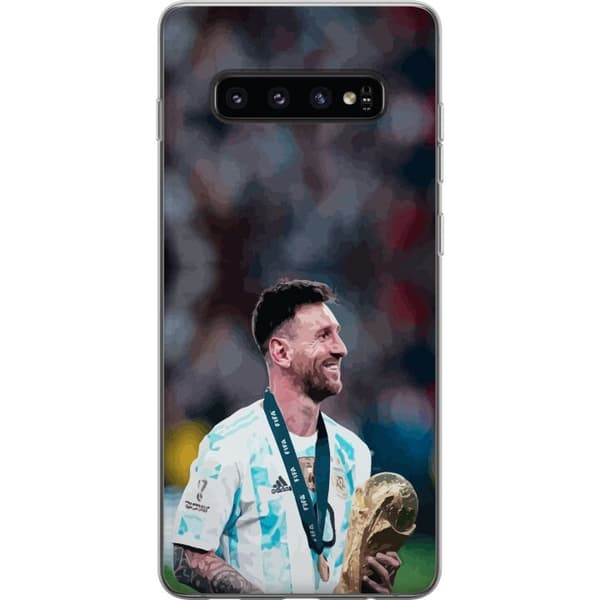 Kompatibelt Mobildeksel til Samsung Galaxy S10 Messi