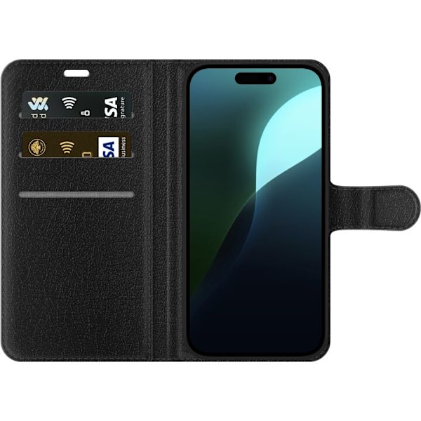 Apple iPhone 16 Lompakkokotelo Värisuihku