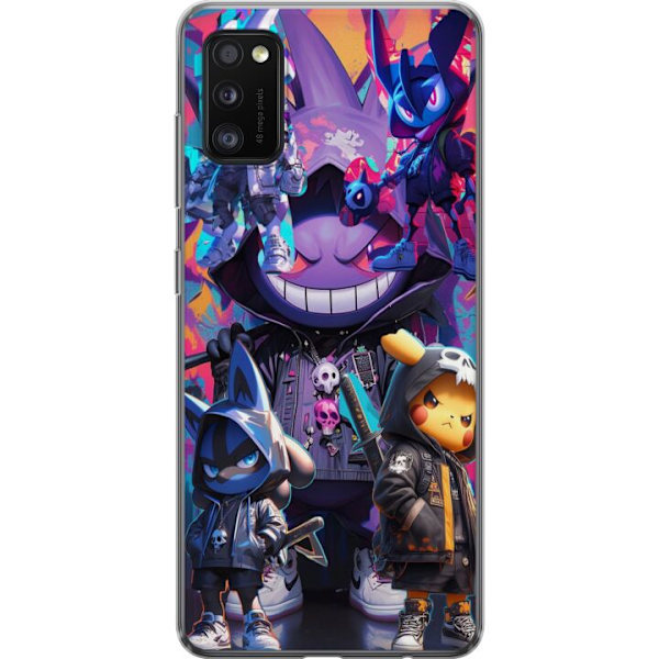 Samsung Galaxy A41 Gennemsigtig cover Pokemon