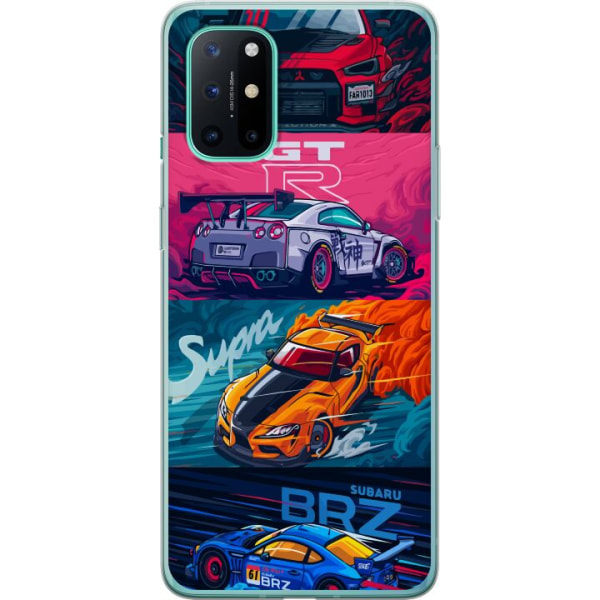 OnePlus 8T Gennemsigtig cover Subaru Racing