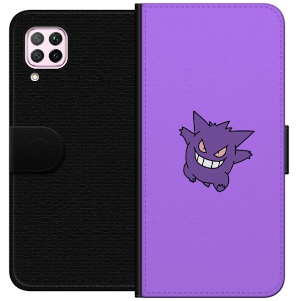 Huawei P40 lite Lommeboketui Gengar Pokémon