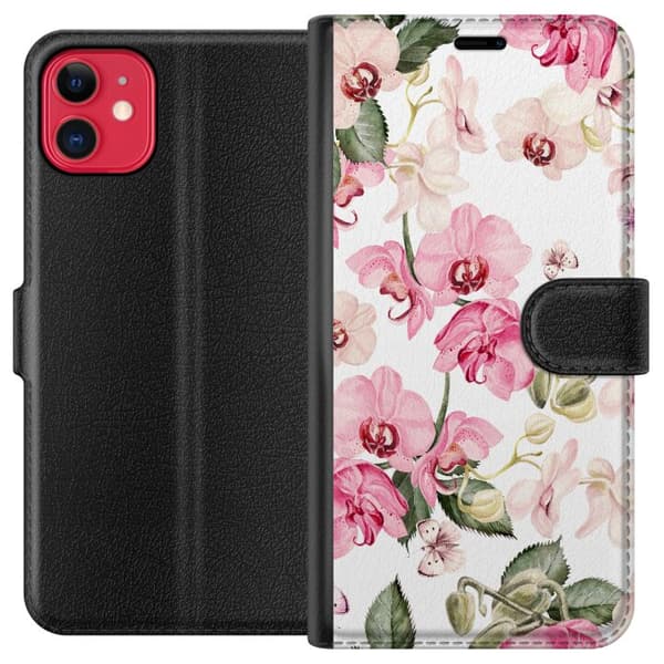 Kompatibelt Plånboksfodral till Apple iPhone 11 Blommor