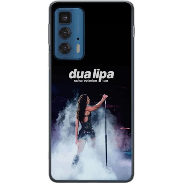 Motorola Edge 20 Pro Genomskinligt Skal Dua Lipa – Signature Looks & Vibes