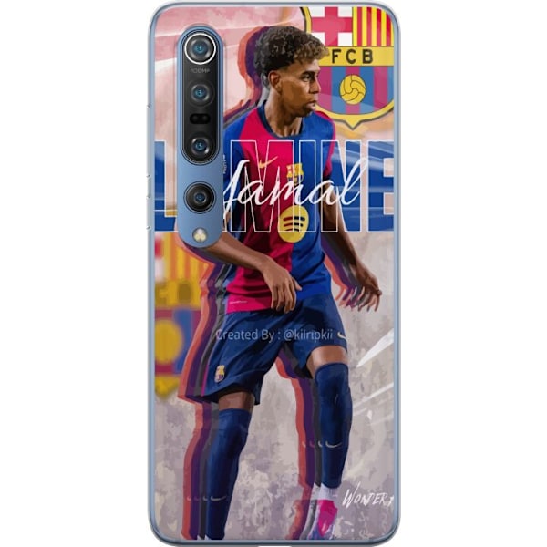 Xiaomi Mi 10 Pro 5G Genomskinligt Skal Lamine Yamal FCB