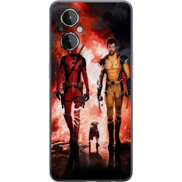 OnePlus Nord N20 5G Gennemsigtig cover Wolverine Deadpool