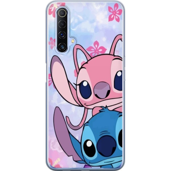 Realme X50 5G Genomskinligt Skal Stitch & Angel