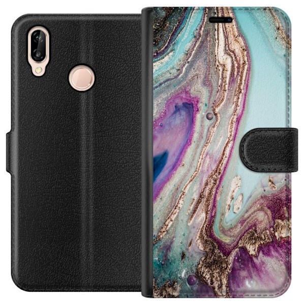 Huawei P20 lite Lompakkokotelo Sadun