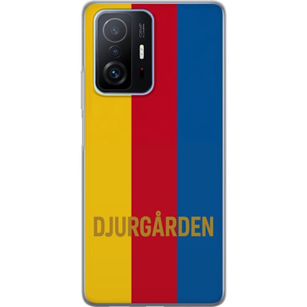 Xiaomi 11T Pro Läpinäkyvä kuori Djurgården – jalkapallo
