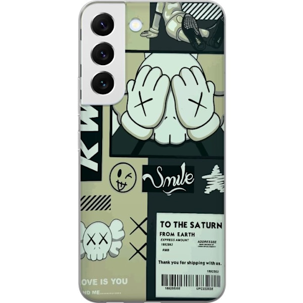 Samsung Galaxy S22 5G Gennemsigtig cover Smile XXX