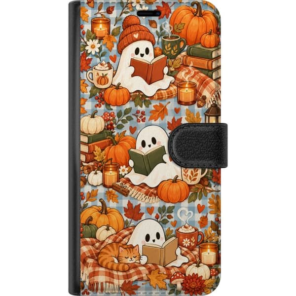 Kompatibelt Lommeboketui til Apple iPhone 13 mini Høstspøkelser flerfarget