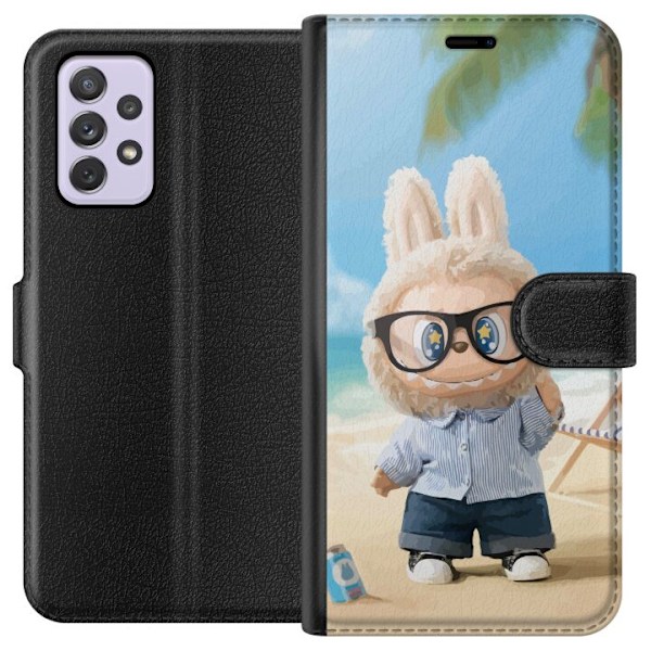 Samsung Galaxy A52s 5G Lompakkokotelo Labubu Tummat Unelmat