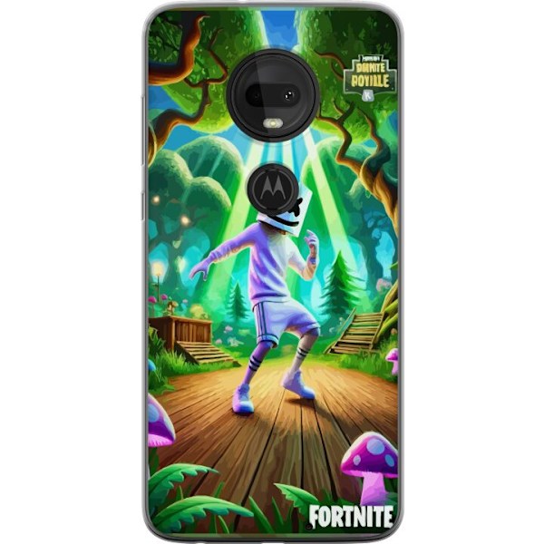 Motorola Moto G7 Genomskinligt Skal Fortnite