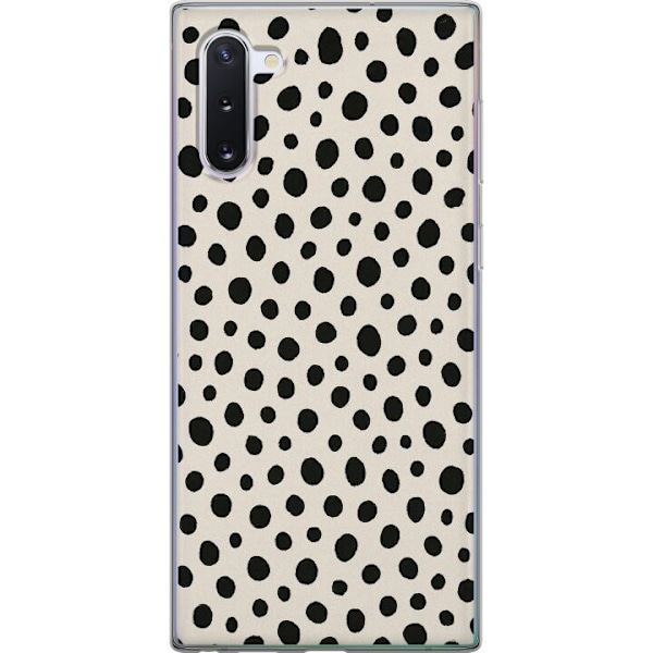 Samsung Galaxy Note10 Genomskinligt Skal Dot Dance