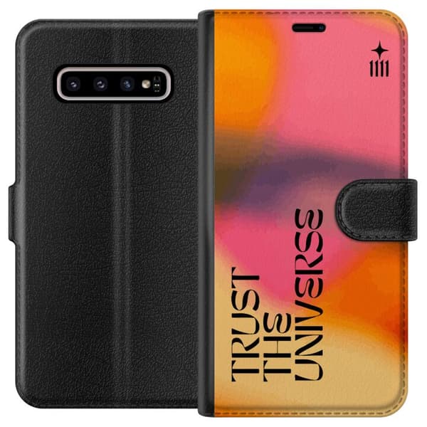 Kompatibelt Lommeboketui til Samsung Galaxy S10+ Trust Universe