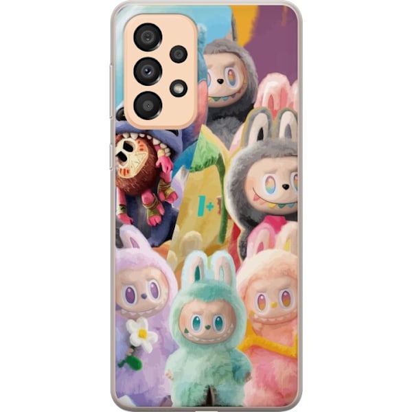 Samsung Galaxy A33 5G Läpinäkyvä kuori iso