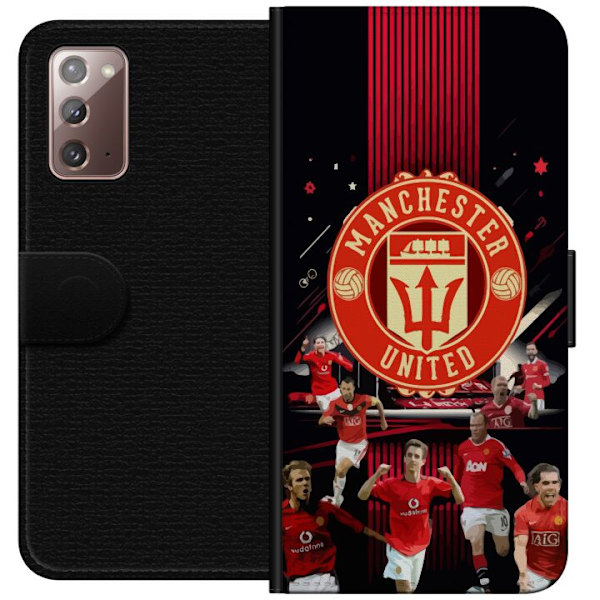 Samsung Galaxy Note20 Tegnebogsetui Manchester United F.C.