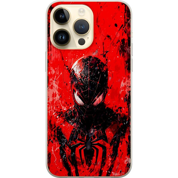 Apple iPhone 15 Pro Max Gennemsigtig cover Spider Man