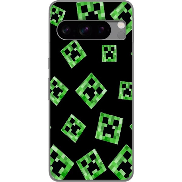 Google Pixel 8 Pro Gennemsigtig cover Minecraft