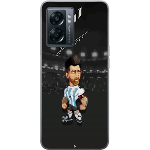 OnePlus Nord N300 Gjennomsiktig deksel Messi