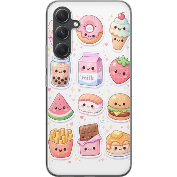 Kompatibelt Mobildeksel til Samsung Galaxy S24 FE pixelmonster grön