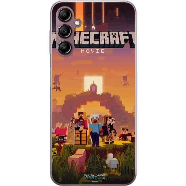 Kompatibelt Mobildeksel til Samsung Galaxy A14 5G Minecraft Pixelspill Byggeblokker