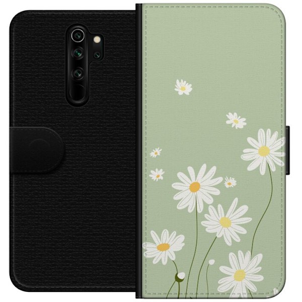 Xiaomi Redmi Note 8 Pro  Plånboksfodral Prästkragar – blom