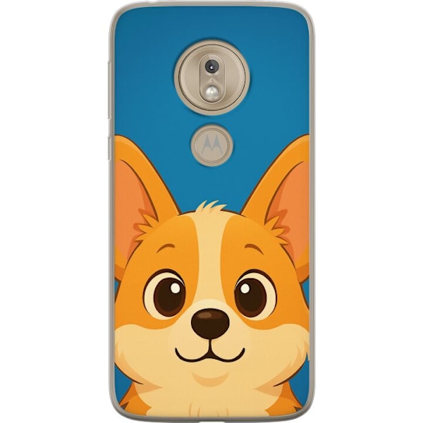 Motorola Moto G7 Play Läpinäkyvä kuori Hello Corgi