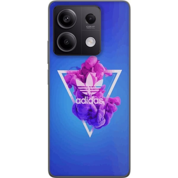 Xiaomi Redmi Note 13 Pro Gennemsigtig cover Adidas-inspireret