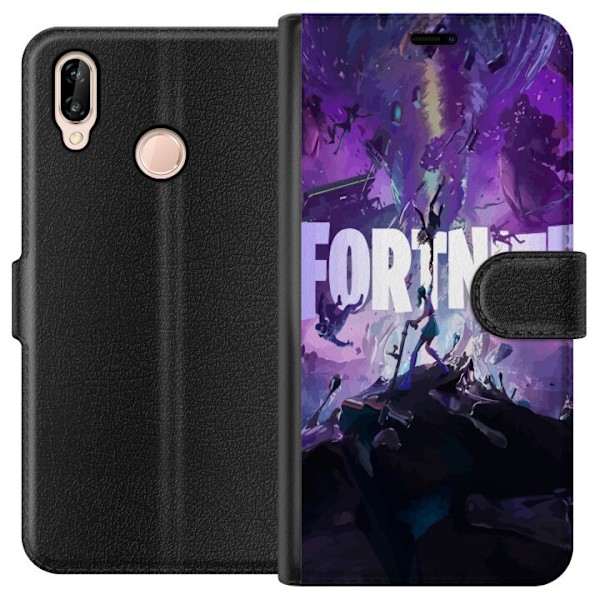 Huawei P20 lite Lommeboketui Fortnite