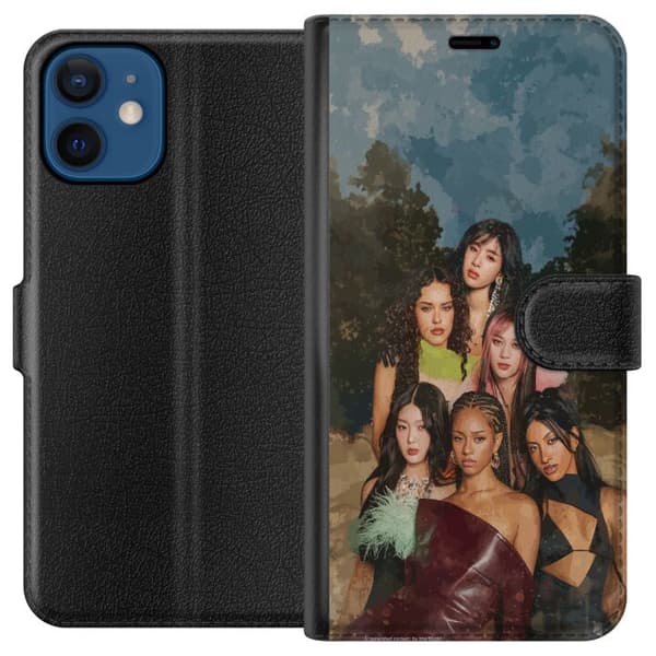 Kompatibel Tegnebogsetui til Apple iPhone 12 mini KATSEYE brun