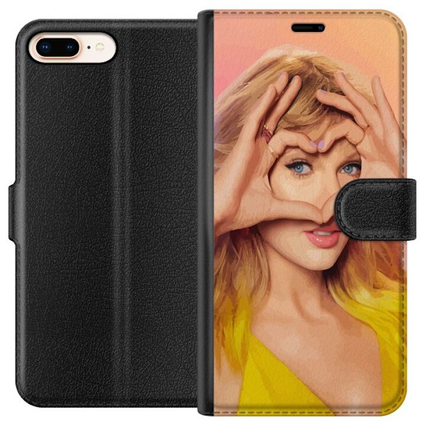 Apple iPhone 8 Plus Lommeboketui Taylor Swift