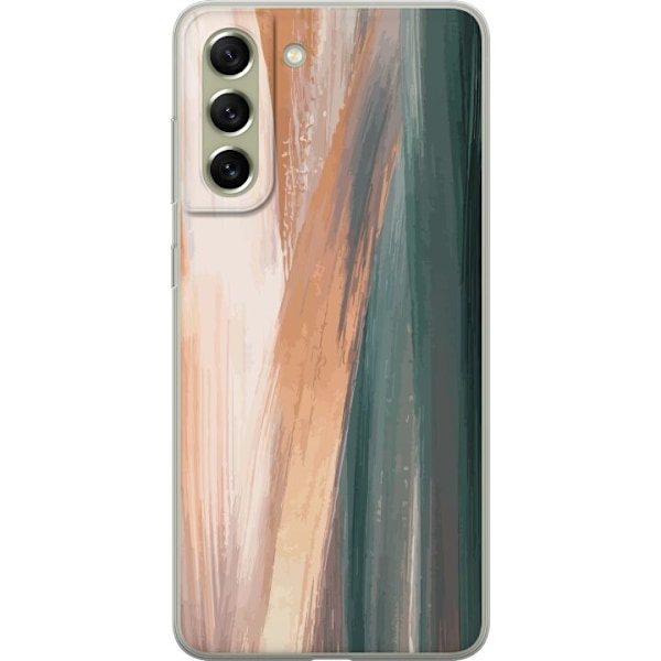 Samsung Galaxy S21 FE 5G Läpinäkyvä kuori Abstrakti Kuvio