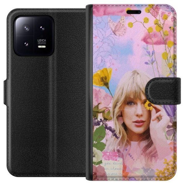 Xiaomi 13 Plånboksfodral Taylor Swift - Blomma