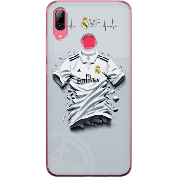 Huawei Y7 (2019) Gjennomsiktig deksel Real Madrid