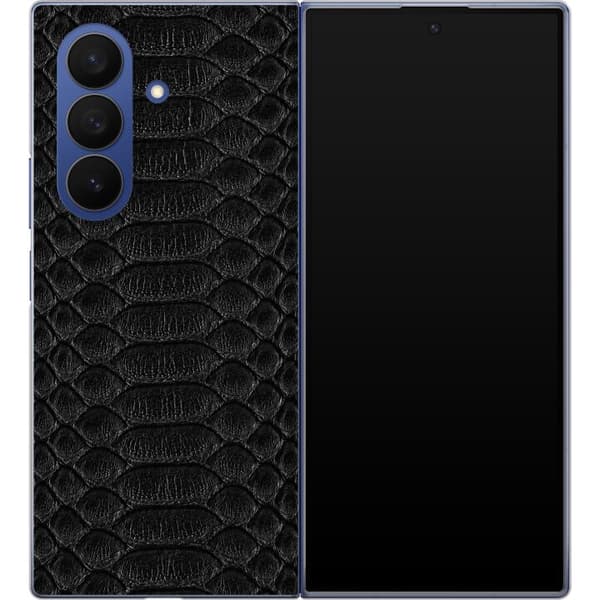 Kompatibel Mobilcover til Samsung Galaxy Z Fold7 Sorte krybdyrskæl sort