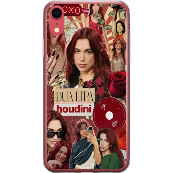 Apple iPhone XR Läpinäkyvä kuori Dua Lipa – Fashion & Style Edit