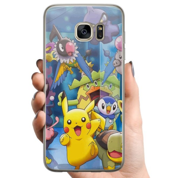 Samsung Galaxy S7 edge TPU Mobilcover Pokemon
