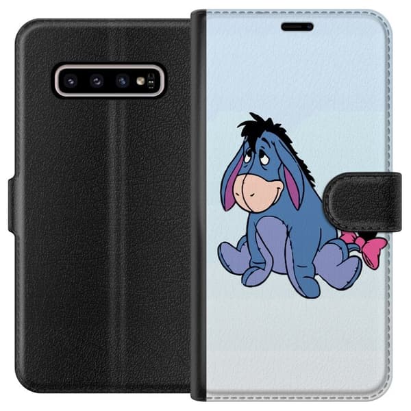 Kompatibelt Lommeboketui til Samsung Galaxy S10+ Winnie Puh