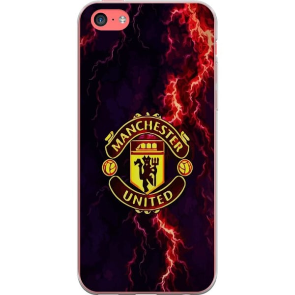 Apple iPhone 5c Gennemsigtig cover Manchester United