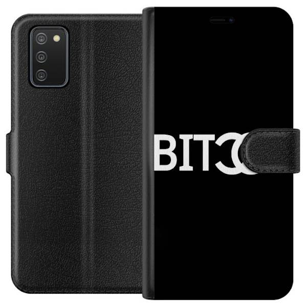 Samsung Galaxy A02s Tegnebogsetui Bitch Chanel Inspireret Streetstyle Mode Tekstmotiv Trend Ikonisk Stil Urban Design