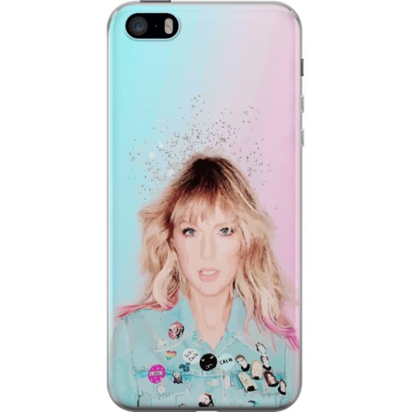 Apple iPhone SE (2016) Läpinäkyvä kuori Taylor Swift Runous