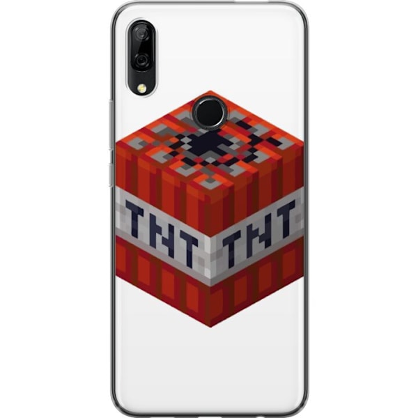Huawei P Smart Z Läpinäkyvä kuori Minecraft TNT