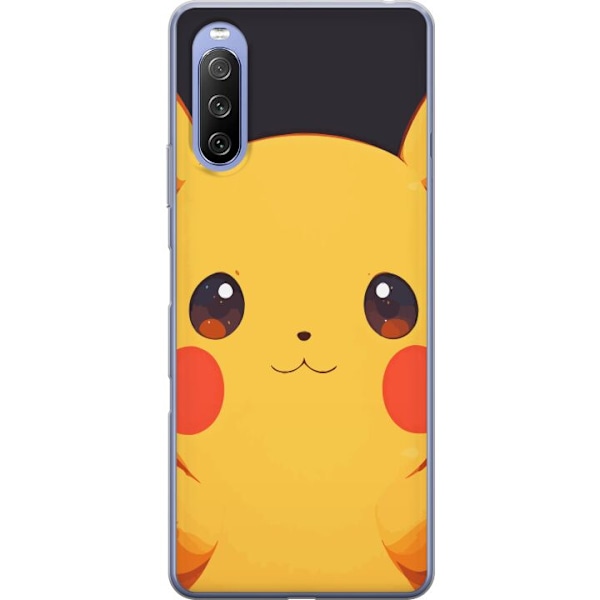 Sony Xperia 10 III Läpinäkyvä kuori Pikachu