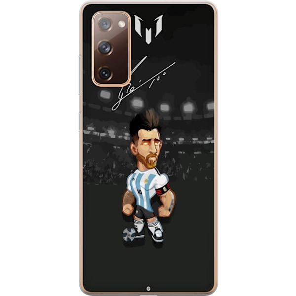 Samsung Galaxy S20 FE Läpinäkyvä kuori Messi