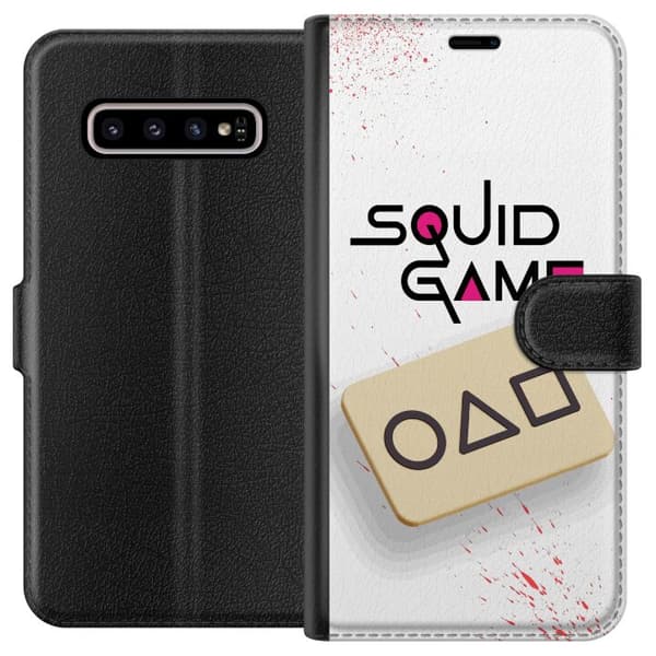 Kompatibelt Lommeboketui til Samsung Galaxy S10+ Squid Game